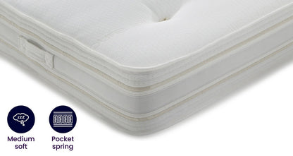 Silk Deluxe Mattress – Double (4 ft 6) Mattress – image 1