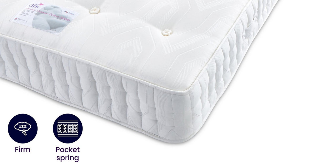 Jonah Deluxe Ortho 2000 Mattress – Double Mattress – image 1