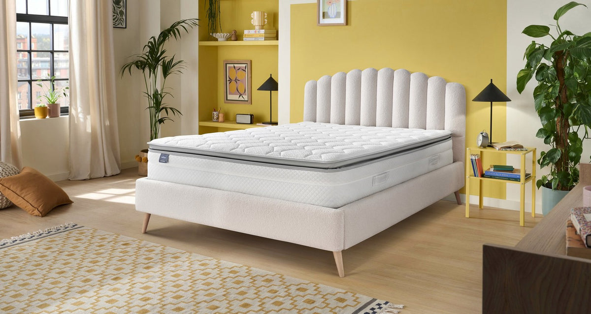 Silentnight 2000 Pocket Memory Pillowtop Mattress – Double (4ft 6) Mattress – image 4