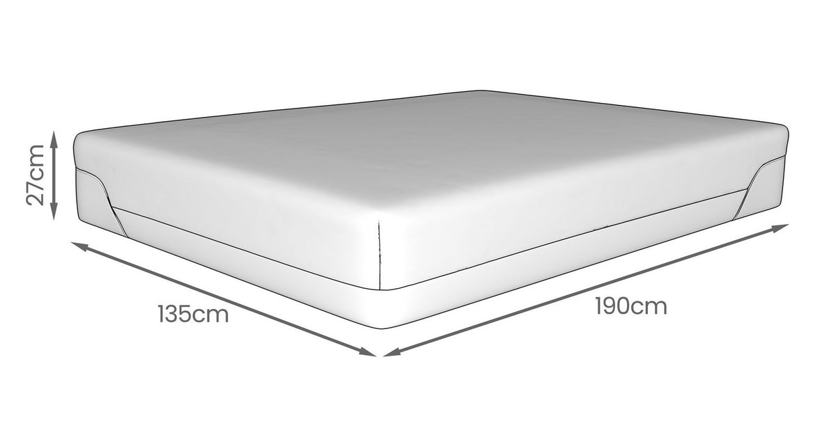 Memory Superior 1000 Pocket Mattress – Double Mattress – image 3