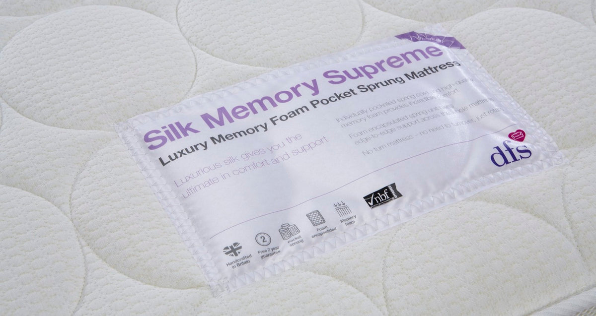 Silk Memory Supreme Mattress – Double (4 ft 6) Mattress – image 3
