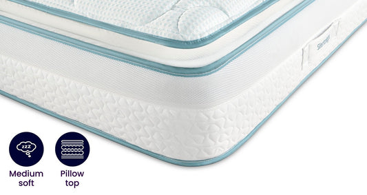 Silentnight 2000 Pocket Ultragel Cool To Touch Pillowtop Mattress – Double (4 ft 6) Mattress – image 1