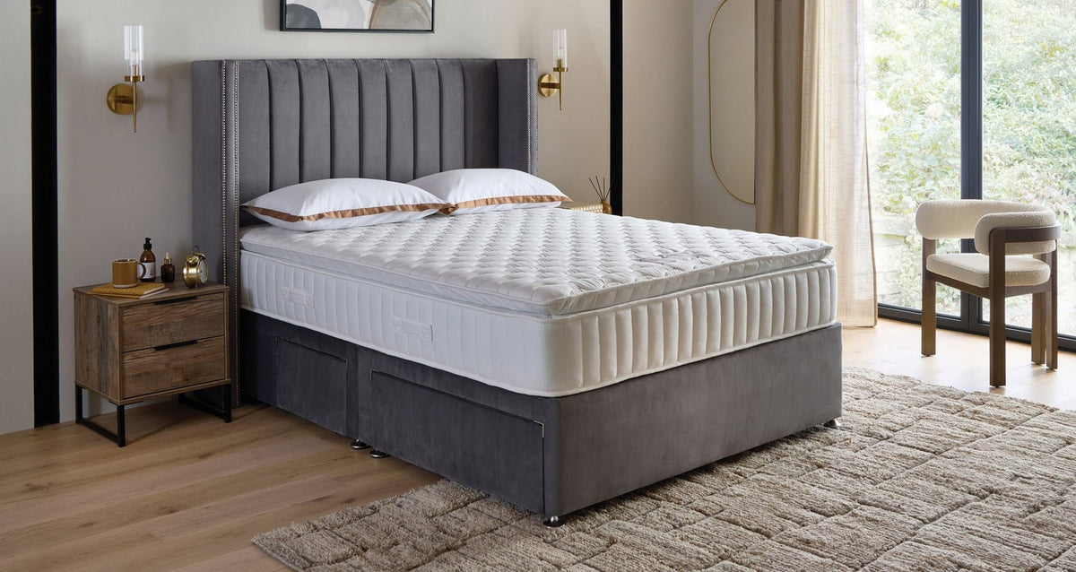 Silk Luxury Pillow Top Mattress – Double Mattress – image 5