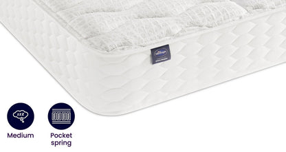 Silentnight Comfort Breathe 1200 Pocket Mattress – Double (4 ft 6) Mattress – image 1