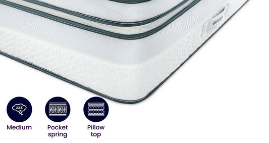 Silentnight 2000 Pocket UltraGel Boxtop Mattress – Double (4 ft 6) Mattress – image 1