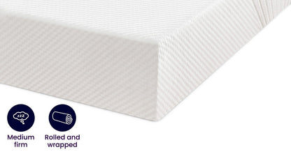 Silentnight Breathe Gel Foam Rolled Mattress – Double (4 ft 6) Mattress – image 1