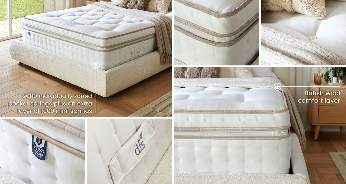 Ela Natural 3000 Pocket Top Mattress – Double Mattress – image 4