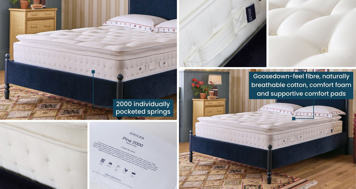 Pine 2000 Pillowtop Mattress – Double Mattress – image 4