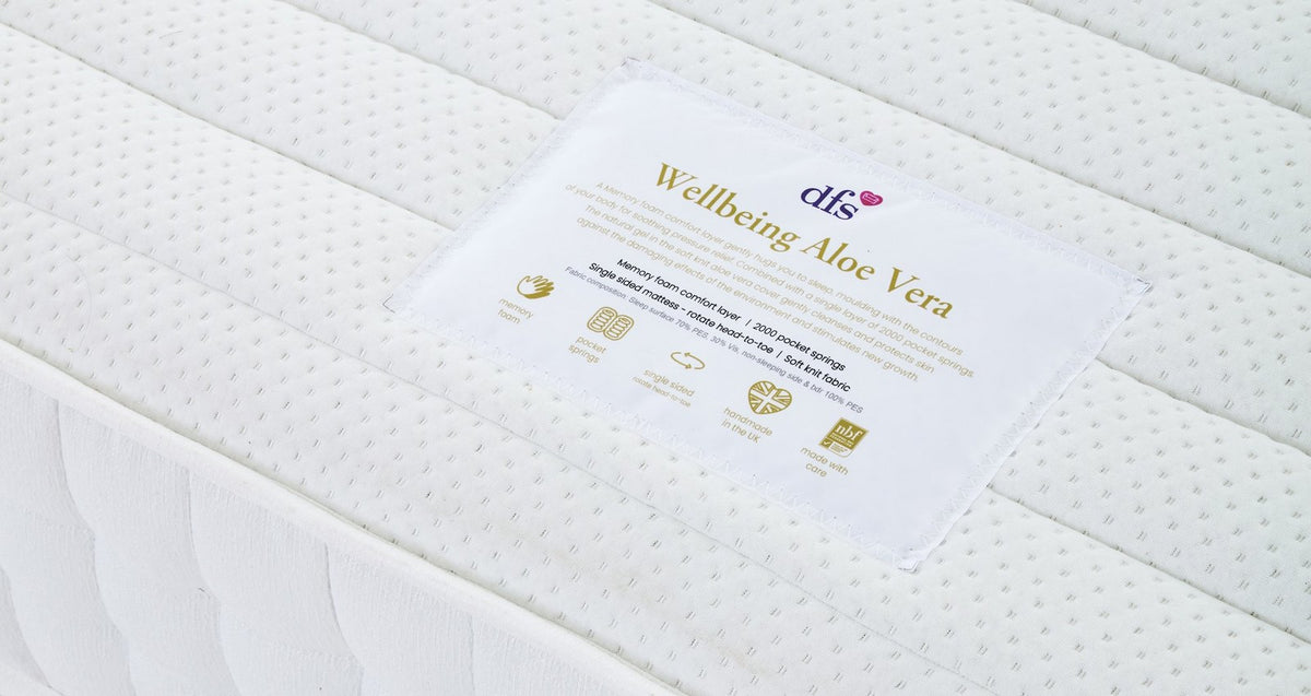 Wellbeing Aloe Vera Mattress – Double (4 ft 6) Mattress – image 4