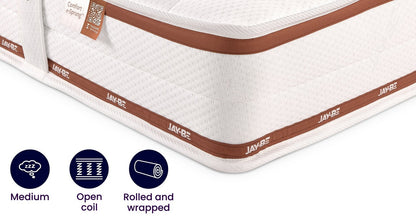 Ryze Deep Quilted Sustainably Made Sprung Mattress – Double Mattress – image 1