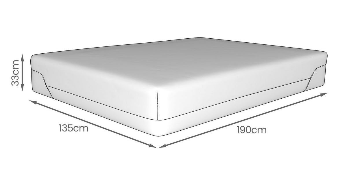 Adeline Natural 2000 Pocket Mattress – Double Mattress – image 2