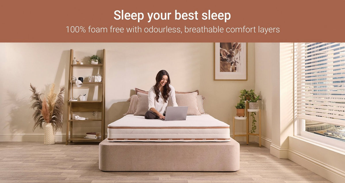 Ryze Deep Quilted Sustainably Made Sprung Mattress – Double Mattress – image 8