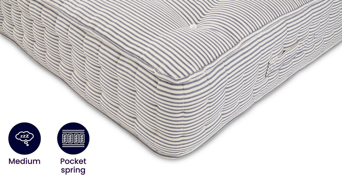 Sycamore Cotton Stripe 6000 Mattress – Double Mattress – image 1
