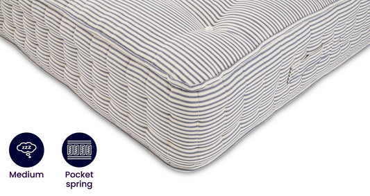 Sycamore Cotton Stripe 6000 Mattress – Double Mattress – image 1