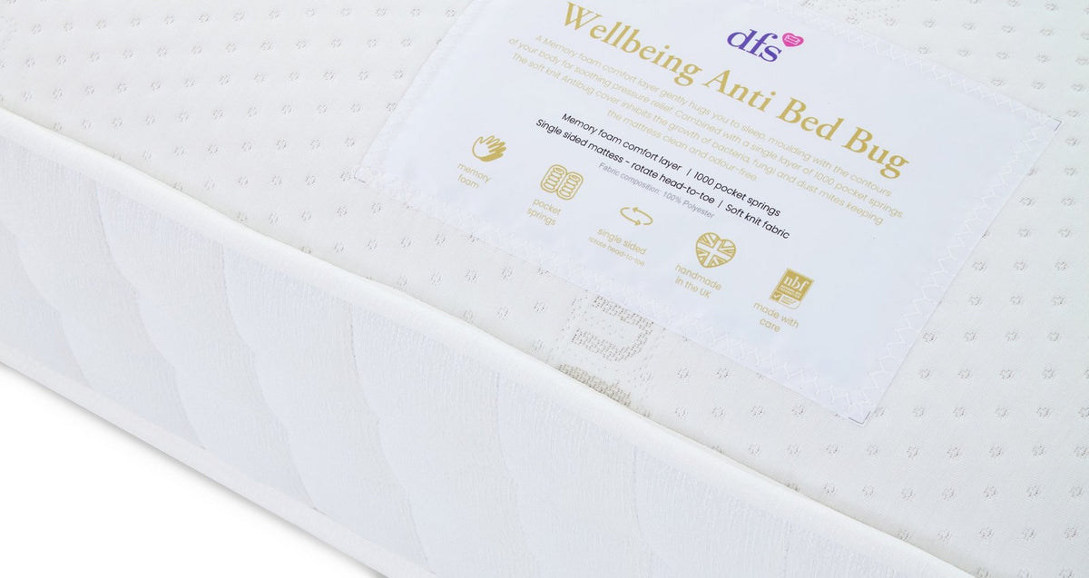 Wellbeing Anti Bed Bug Mattress – Double (4 ft 6) Mattress – image 4