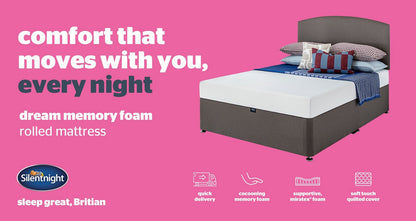 Silentnight Dream Memory Rolled Mattress – Double (4 ft 6) Mattress – image 5