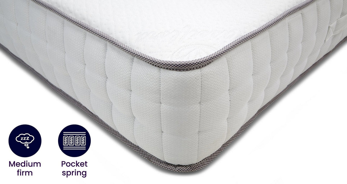 Alana Passionflower Mattress – 1000 Double (4 ft 6) Mattress – image 1