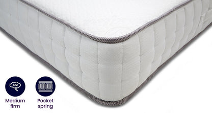 Alana Passionflower Mattress – 1000 Double (4 ft 6) Mattress – image 1