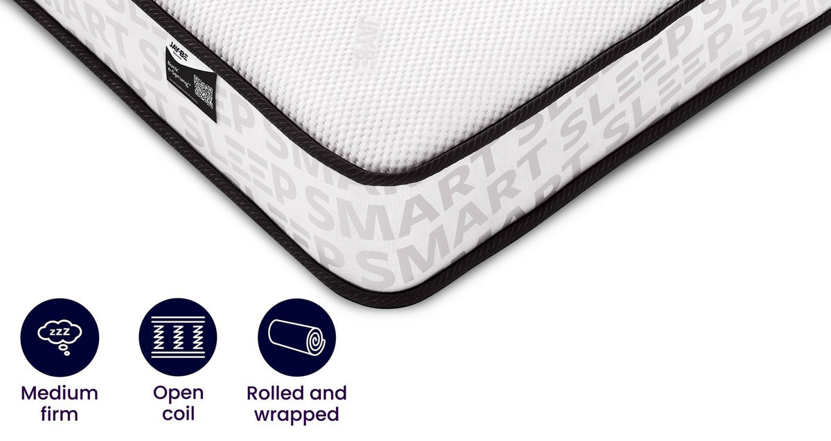 Bunk E Sprung Eco Kids Mattress – Single (3 ft)  Mattress – image 1