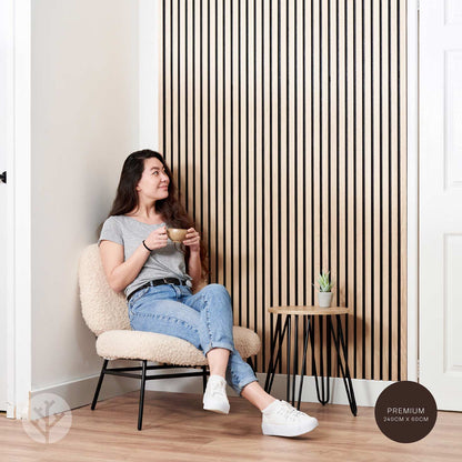 Acupanel® Contemporary Oak Acoustic Wood Wall Panels