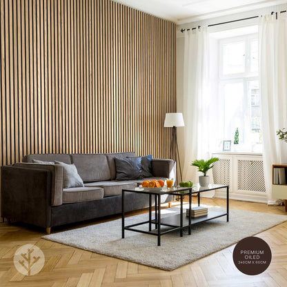Acupanel® Contemporary Oak Acoustic Wood Wall Panels