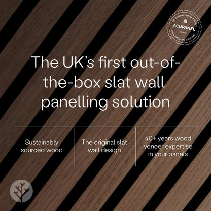 Acupanel® Contemporary Oak Acoustic Wood Wall Panels