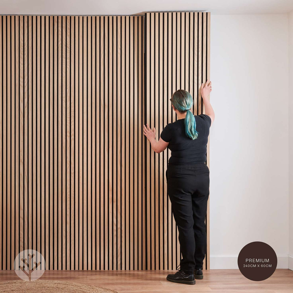 Acupanel® Contemporary Oak Acoustic Wood Wall Panels