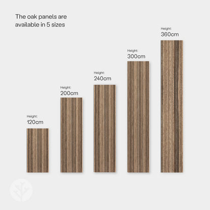 Acupanel® Contemporary Oak Acoustic Wood Wall Panels