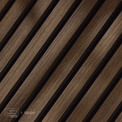 Acupanel® Drew & Jonathan Home™ Smoked Oak Acoustic Wood Wall Panels