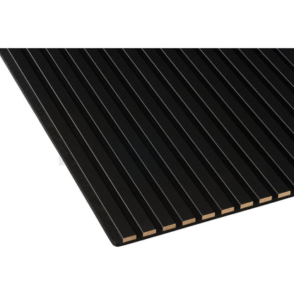 Acupanel® Contemporary Onyx Black Wrapped Acoustic Wall Panels