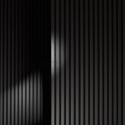 Acupanel® Contemporary Onyx Black Wrapped Acoustic Wall Panels