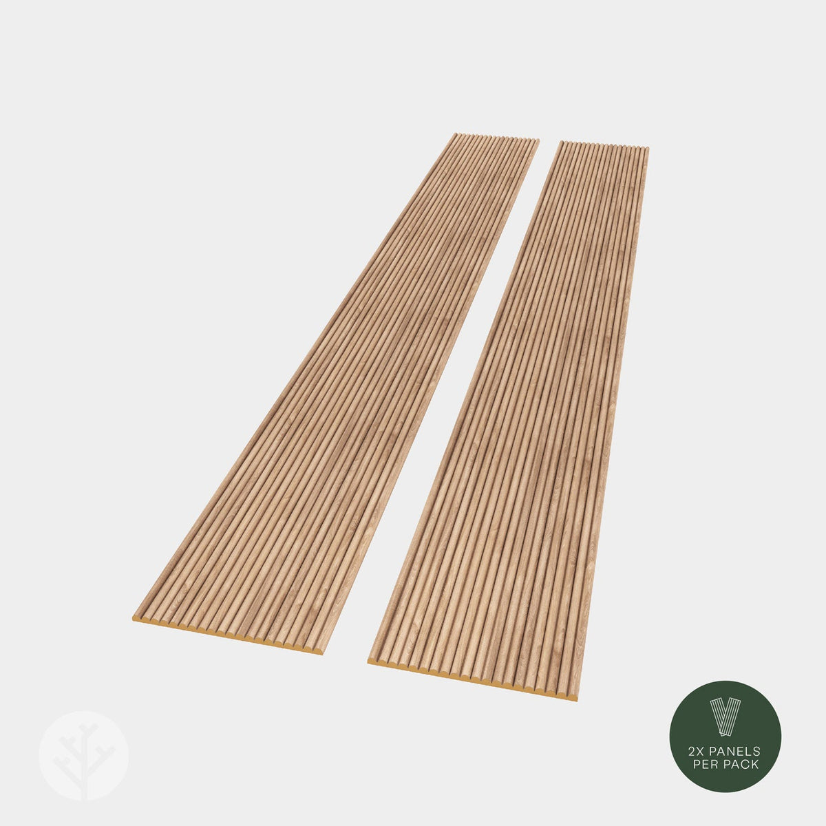 Flutto® Oak Mini-Ridge Flexible Tambour Wood Panels