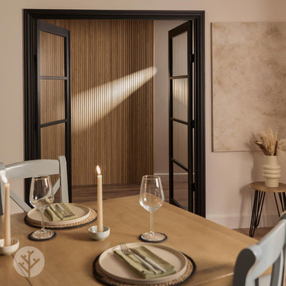 Flutto® Oak Ridge Flexible Tambour Wood Panels