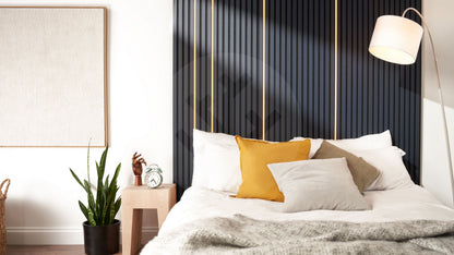 Acupanel® Contemporary Blue Wrapped Acoustic Wall Panels