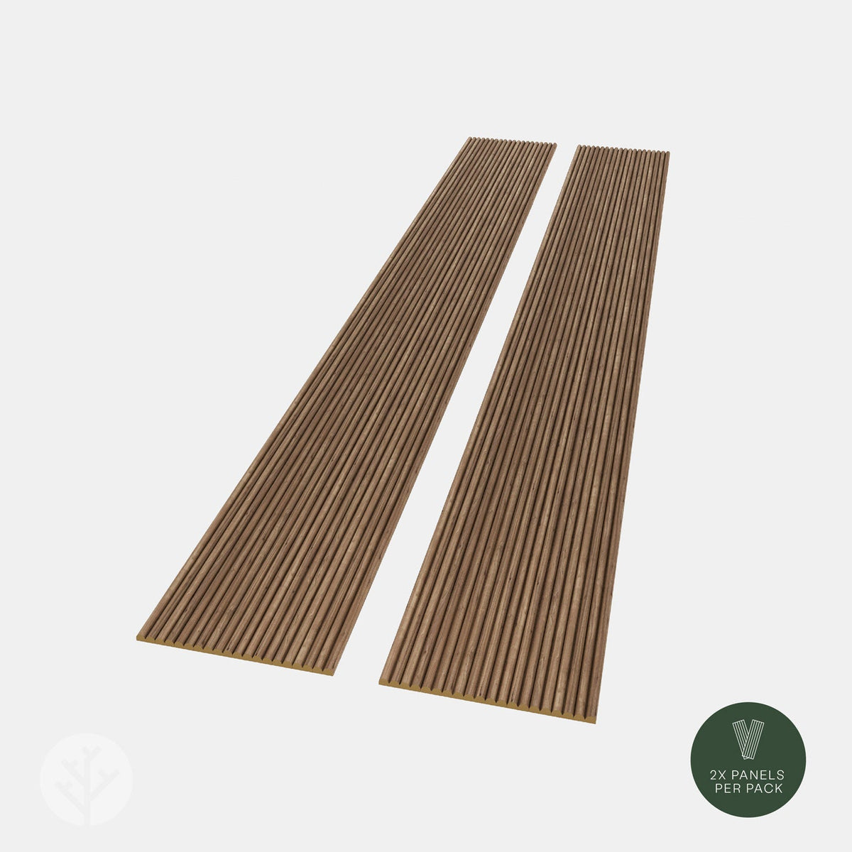 Flutto® Walnut Mini-Ridge Flexible Tambour Wood Panels