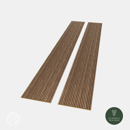 Flutto® Walnut Mini-Ridge Flexible Tambour Wood Panels