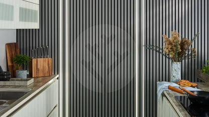 Acupanel® Contemporary Arctic Grey Wrapped Acoustic Wall Panels