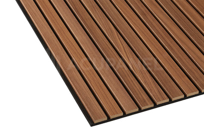 Acupanel® Luxe Natural Walnut Acoustic Wood Wall Panels