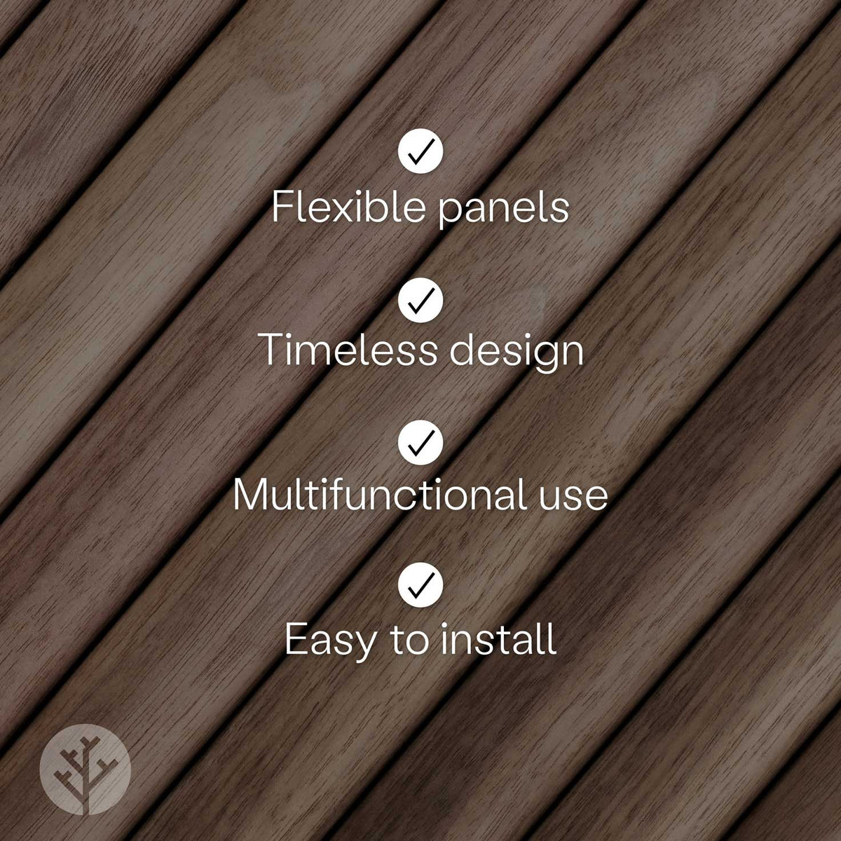 Flutto® Walnut Ridge Flexible Tambour Wood Panels