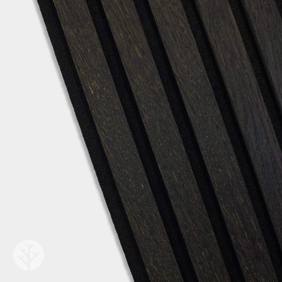 Acupanel® Charcoal Black Oak Acoustic Wood Wall Panel