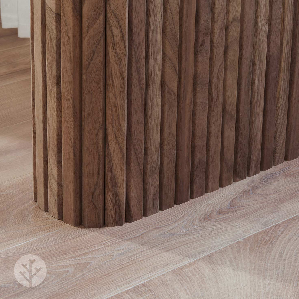 Flutto® Walnut Slat Flexible Tambour Wood Panels