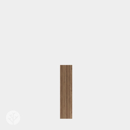 Flutto® Walnut Slat Flexible Tambour Wood Panels