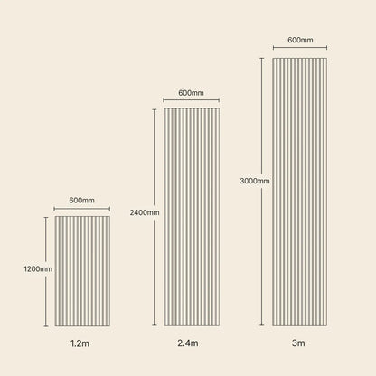 Acupanel® Drew & Jonathan Home™ Grainmatch Walnut Acoustic Slat Wall Panel