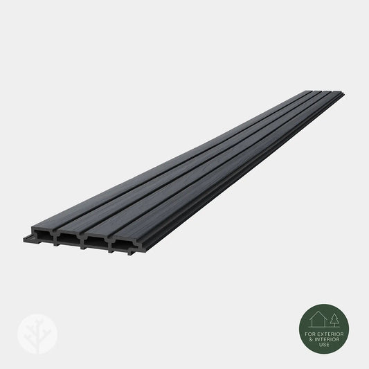 Plaank® Exterior Slat Wall Panels | Grey