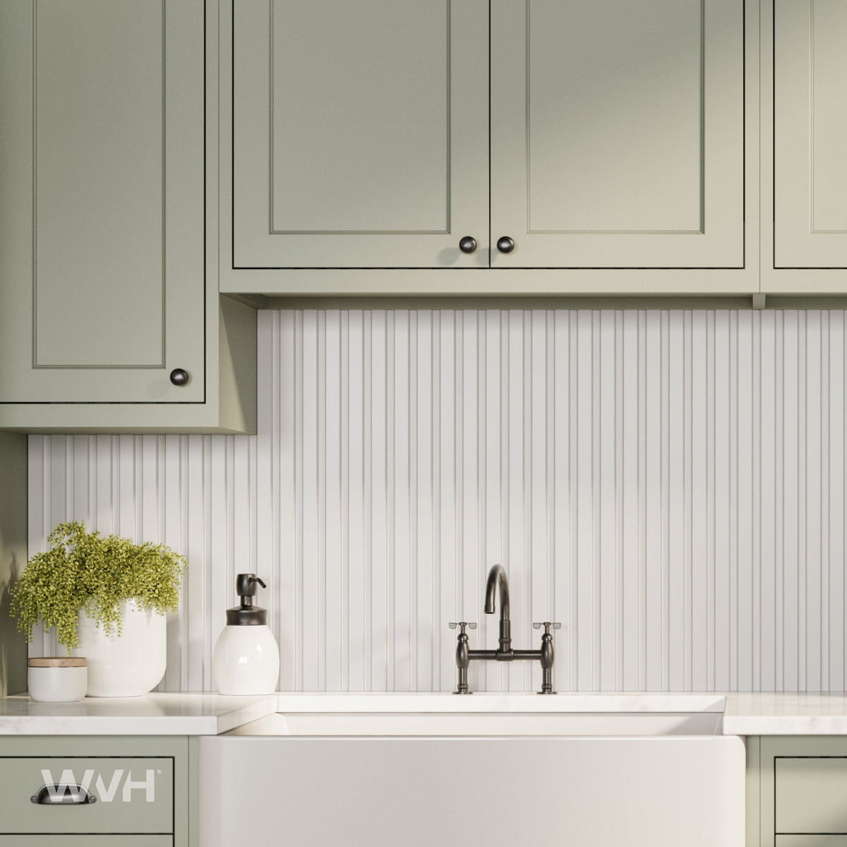 Acupanel® Hydro White Waterproof Wall Panels