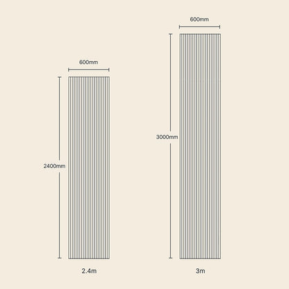 Flutto® Valley Oak Flexible Tambour Wood Panels