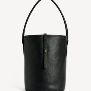 Maryllon bucket tas van leer