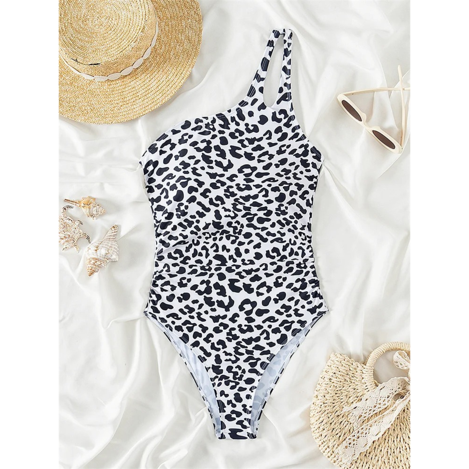 Zwempak met één schouder - Kersti - Afbeelding 4