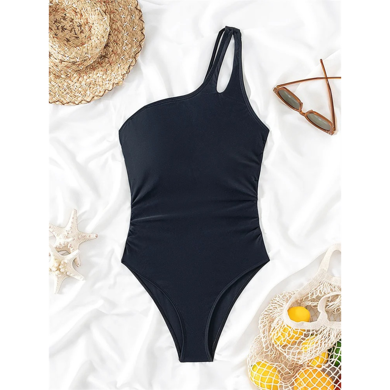 Zwempak met één schouder - Kersti - Afbeelding 6