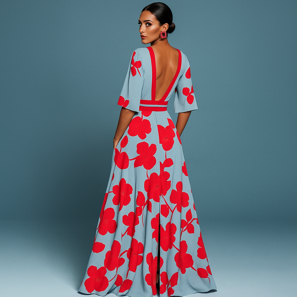 Tahlia | Elegante Viscose Jurk - Afbeelding 3